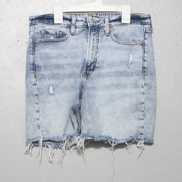 Old Navy Pants - Old navy O.G. Original straight high rise diy cut off denim shorts